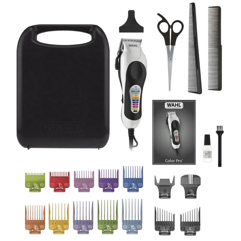 Wahl Precision Hair Clipper with Silver Blades exactly everything you need:)